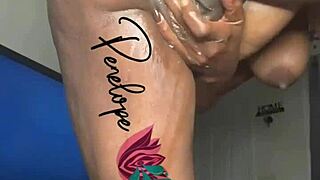 Play time with penelopesquirts: ebony solo squirting or masturbation tease?