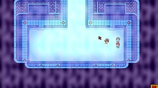 Jodi and Caroline relax in spa in Stardew Valley