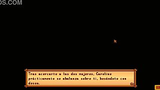 Jodi and Caroline relax in spa in Stardew Valley