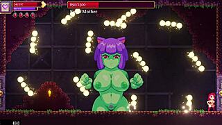 scarlet maiden all bossfights hentai game