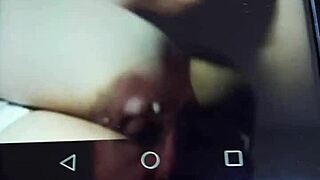 my wife surprises me with a sneaky hand show