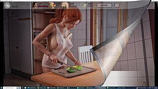 Beautiful redhead teen explores bondage walkthrough with toys in solo scene