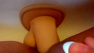 Detailed Shower Dildo Play