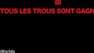 Straight guys dive into first bisexual 3some with intense anal action