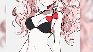 enoshima junko gets fucked in danganronpa hentai