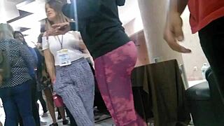 I found this irresistible prostitute in leggings