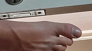 i show close up of my big dick and feet in homemade amateur video