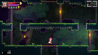 【スカーレット・メイデンの実況プレイ パート2】横スクロのローグライク2階層ボスまで攻略開始！