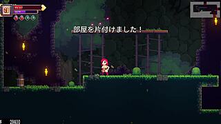 【スカーレット・メイデンの実況プレイ パート2】横スクロのローグライク2階層ボスまで攻略開始！