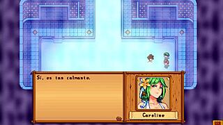 xtardew valley - jodi y caroline en el spa en espa�ol - stardew valley