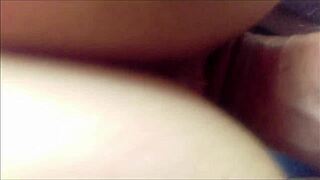 My Girlfriends Asshole Begging For Penetration On Squeaky Bed