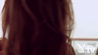 Leanna Decker in a Dream Playboy Shoot with Redhead Glamour