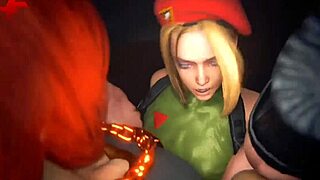 Stf Cammy Compilation Blowjob In 3D Action