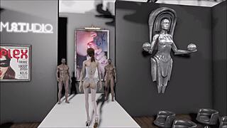 Fallout 4 Fashion Number 202 With Brunette Fucking