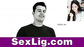 novinha licks facial.