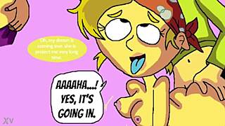 Kevin Fucks Nazz in Wild Cartoon Action Scene