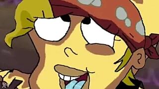 Kevin Fucks Nazz in Wild Cartoon Action Scene