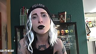 Exhibitionism challenge with lou nesbit and lia louise, femdom contest game full of dirty talk.