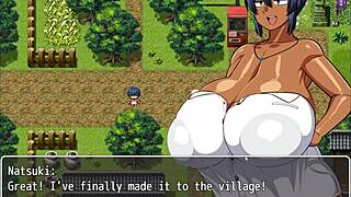 Tanned Girl Natsuki Hentai Game Ep 2 Pervy Carpenter Massage