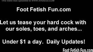 You can't help but feel mesmerized by my feet in this POV fetish scene.