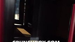 Amazing Bareback Gang Bang in Sauna. Nantes Max Lava Creampied 3 Times by Crunchboy.