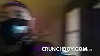 Amazing Bareback Gang Bang in Sauna. Nantes Max Lava Creampied 3 Times by Crunchboy.