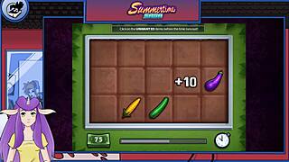 Watch Summertime Saga part 12 with goth cosplay and big tits action