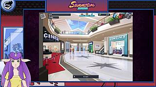 Watch Summertime Saga part 12 with goth cosplay and big tits action