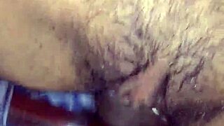 I fuck my ebony wife with a monster cock