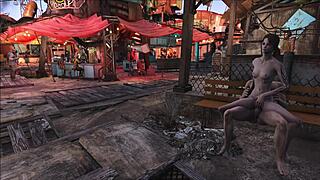 Fallout 4 Diamond City Public Fuck – Brunette Outdoor Hentai Cartoon Fucking?
