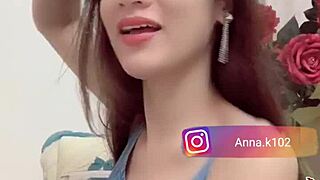 Anna K102 Shows Off Her Big Tits On Instagram