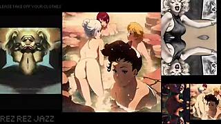 please take off your clothes in this hentai anime scene