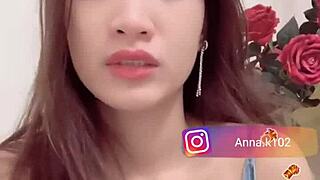 Anna K102 Shows Off Her Big Tits On Instagram