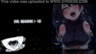 A hot girl moaning during handjob and masturbation!