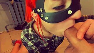 cumshot in throat from pov