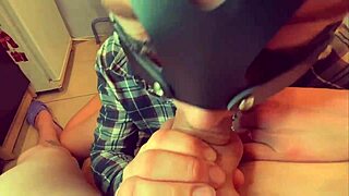 cumshot in throat from pov