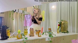 petite girl bee costume licks honey and sucks cocks - trailer 01 bonnie dolce.