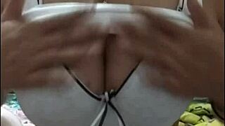 Big tits webcam show explodes with excitement!