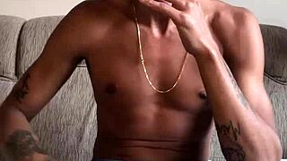 MATURE SOLO MASTURBATION WITH BIG COCK IN SOCCER SHORTS