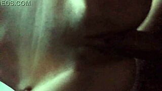 couple enjoys intimate moments together