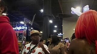 anastasia dior celebrates 15th anniversary at exxxotica in edison nj