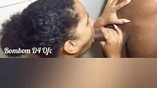 Hey, a blowjob and cumshot with a brunette's big ass is always fun