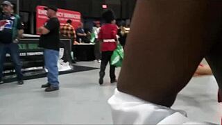 anastasia dior celebrates 15th anniversary at exxxotica in edison nj