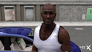 i deeply kissed that lovely nurse in the hospital acting lesson, feeling her close in this 3d hentai anime game