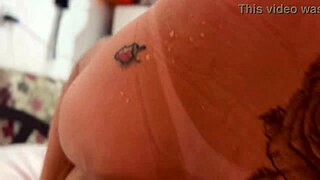 Blonde Brazilian Licks Pussy Before Riding Big Cock Raw