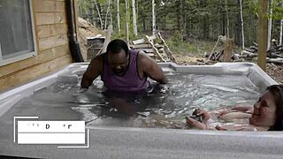 Zo Snow Foxy Rose Intense Jacuzzi Bath Monster Cock