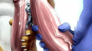 gay furry porn compilation featuring intense frottage action in wild scenes