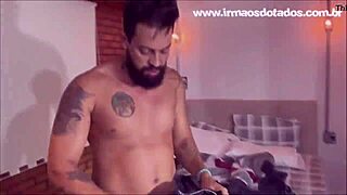 Brazilian Uncle Barebacks Gay Cousin Hard!