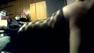 Watch Navajo Tiff bend over in lingerie for doggystyle with her big tits bouncing