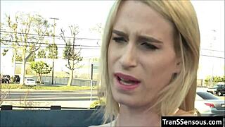 Dude Tempted by Shemale Asshole Hard